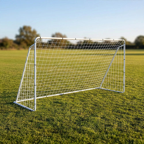 3.6x1.8m Portable Soccer Goal – Steel Frame Football Net for Training & Backyard Play