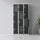 12-Door Locker – Grey with Charcoal Door Standard Lock with 2 Keys | Secure Storage for Office, Gym, School