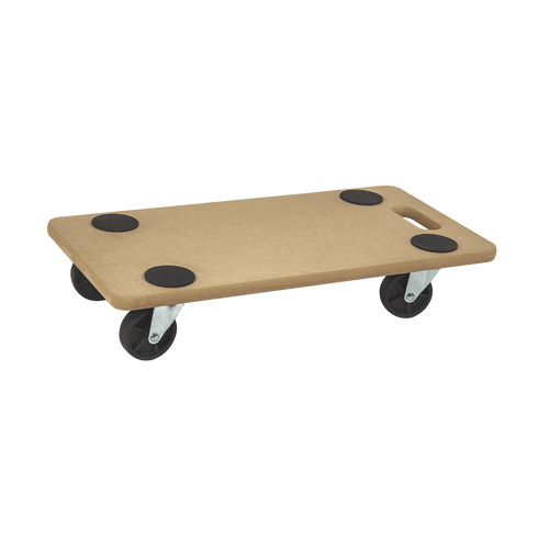 200kg Heavy Duty Hand Dolly Furniture Wooden Trolley Cart Moving Platform Mover