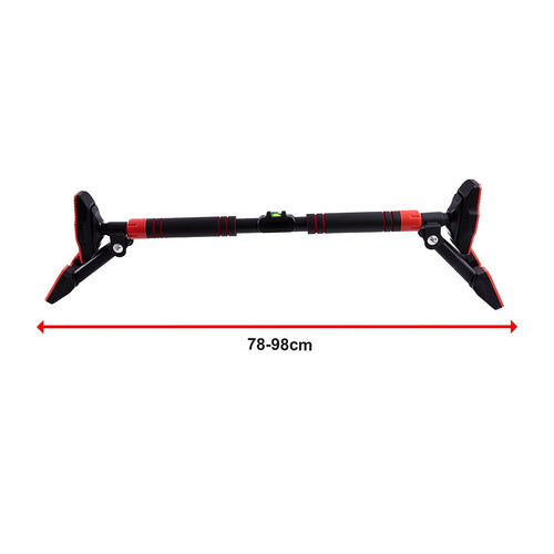 Portable Chin Up Bar Pull Up Doorway – Anti-Slip Home Workout Fitness Bar for Strength Training