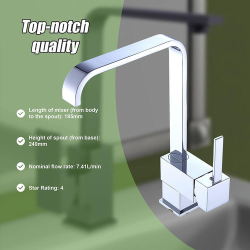 Basin Mixer Tap Faucet - Kitchen Laundry Bathroom Sink