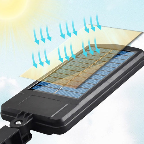 180 LED Solar Street Light Motion Sensor with Remote Control