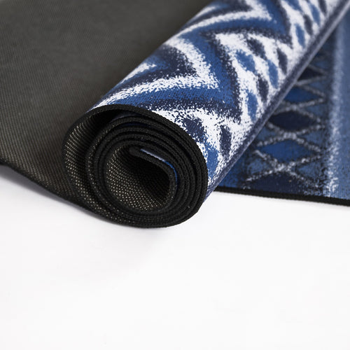 200x300cm Large Floor Blue Ethnic Rug – Modern Area Carpet for Bedroom, Living Room, Lounge or Home Décor Mat