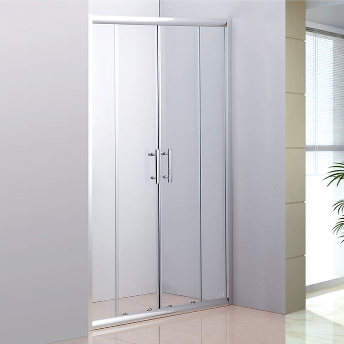 120cm Sliding Door Safety Glass Shower Screen By Della Francesca