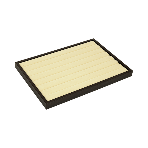 7 Slot Velvet Ring Earring Tray Storage Jewellery Display Display Stackable 