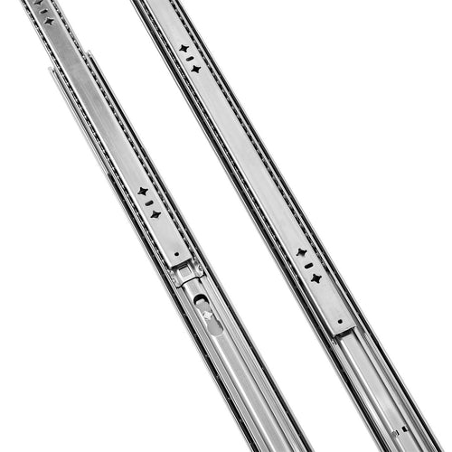 100cm Heavy Duty Drawer Runners Pair – 100kg Locking Slide Rails