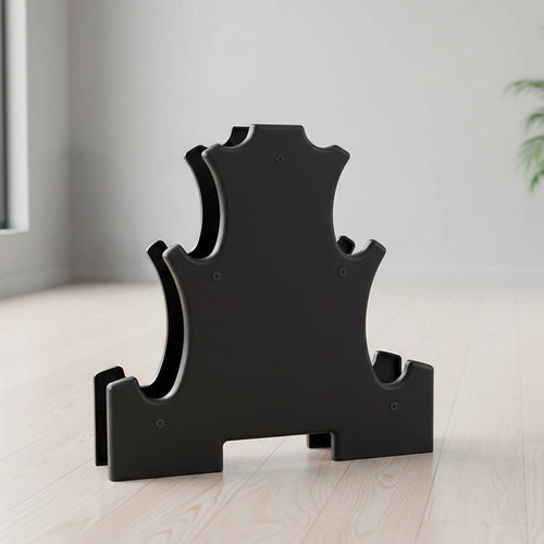 12kg Dumbbell Weights Set with Storage Rack for Home Gym Strength Training