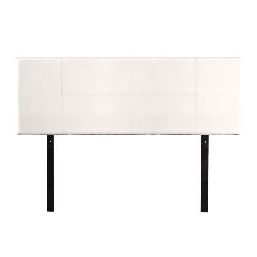 Queen White PU Leather Bed Headboard Bedhead