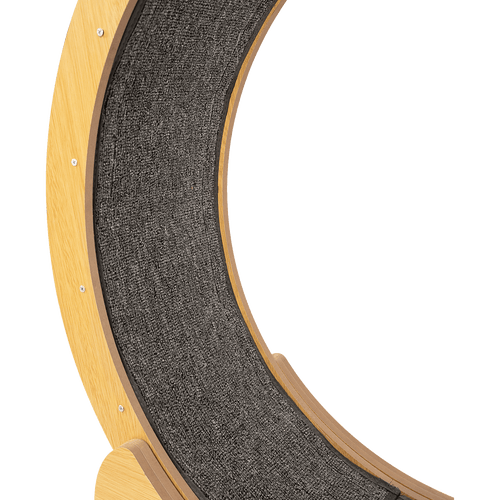 Cat Running Wheel w/ Carpet Runway Cat Exercise Wheel for Fitness Cat Treadmill 