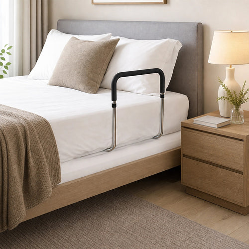 Bedside Support Rail – Adjustable Soft Grip Bed Hand Rail