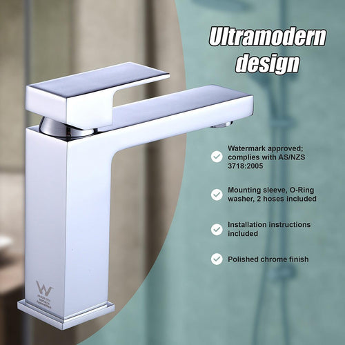  Basin Mixer Tap Faucet -Kitchen Laundry Bathroom Sink