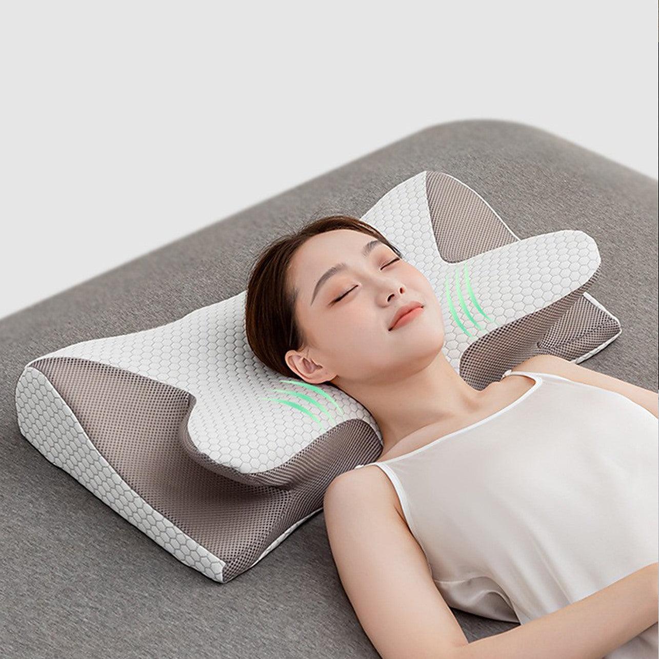 Soft Cervical Pillow for Neck Pain Relief Memory Foam Ergonomic Home Lifestyle Health Beauty