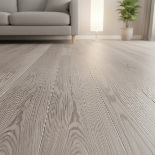 Vinyl Floor Tiles Wood Grain Water Dyed Walnut Black Look  – 16 Pack Peel & Stick Flooring