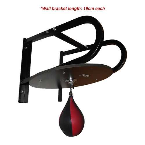 Speedball with Wall Frame – Boxing Punching Bag Training Set for Home Gym Workouts