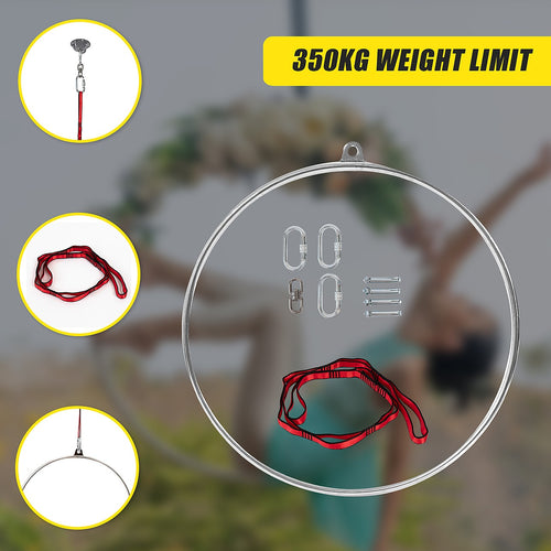 Aerial Yoga Hoop 90CM Lyra Circus Aerial Ring