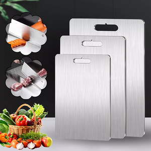 3 x 304SS Cutting Chopping Board Stainless Steel