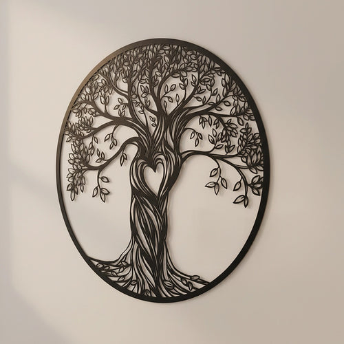Tree Life Wall Decoration Metal Tree Wall Sculpture
