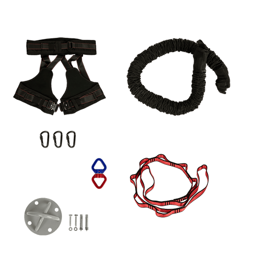 Heavy Bungee Cord Resistance Belt for Home Gym Yoga Bungee Rope Gravity Bungee (90kg)