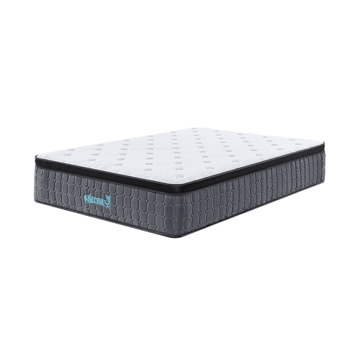 Mattress King Single Euro Top Pocket Spring Motion Isolation CertiPUR-US Certified