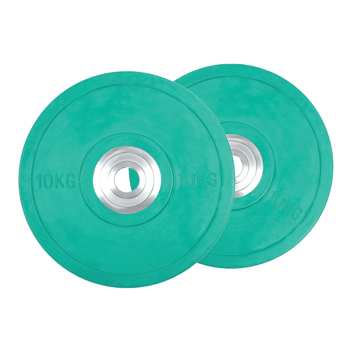 2x10kg PRO Olympic Rubber Bumper Weight Plate
