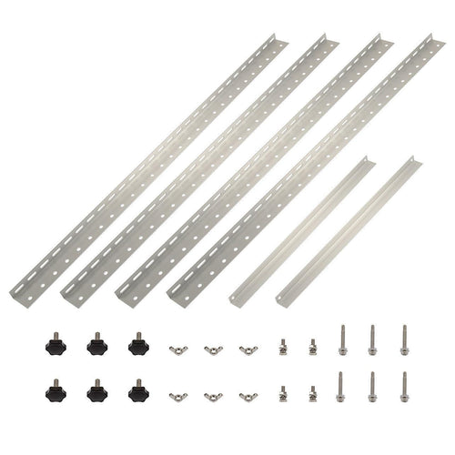 104cm Solar Panel RV Tilt Mount Brackets Roof Flat Surface