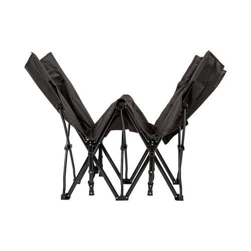 Camping Bed Elevated Cot with Mattress Foldable Outdoor Adult Sleeping Bed