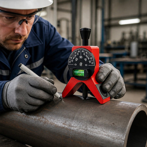 Pipe Centre Finder 38–152mm Magnetic Y Shape Tool