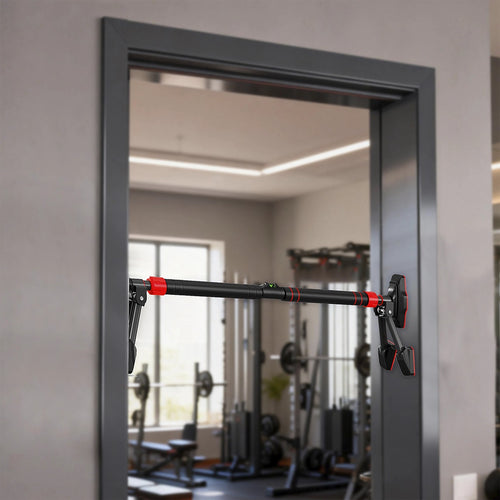 Portable Chin Up Bar Pull Up Doorway – Anti-Slip Home Workout Fitness Bar for Strength Training