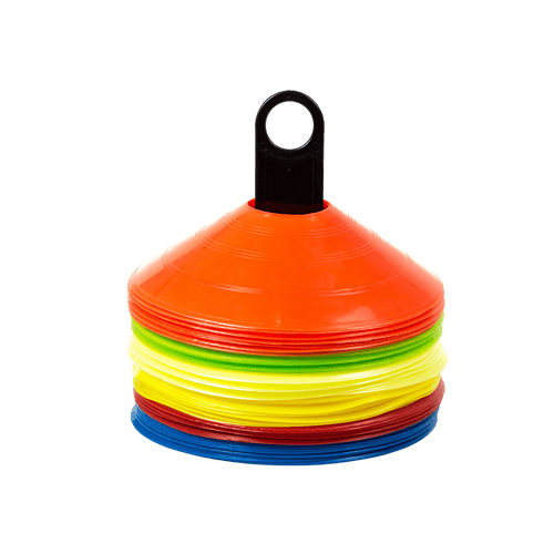 60 Pack Sports Training Discs Markers Cones Soccer AFL Exercise Personal Fitness