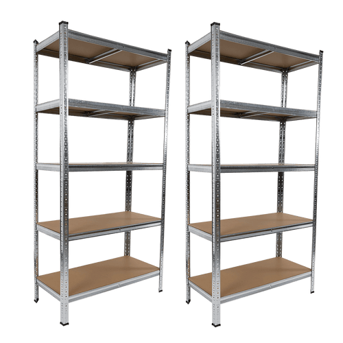 2 x 1.8M Garage Shelving Warehouse Rack Storage Shelves Pallet Racking