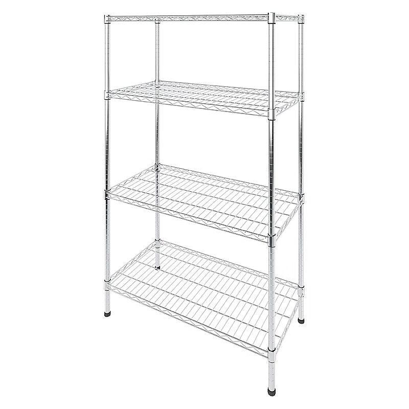 Modular Wire Storage Shelf 1200 x 450 x 1800mm Steel Shelving - Carbon ...