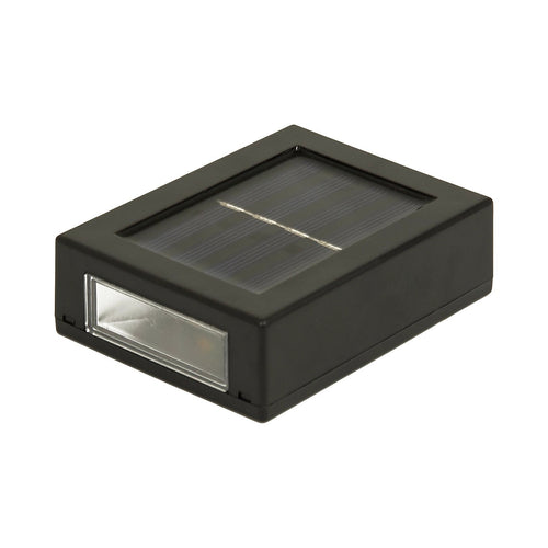 2pc Outdoor Solar LED Deck Lights Garden Patio Pathway Stairs Warm White