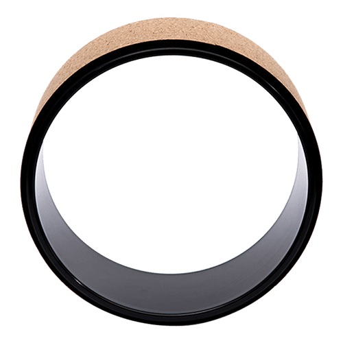 Yoga Pilates Wheel Cork Circle Prop Back Chest Hips Abdomen Stretch Roller