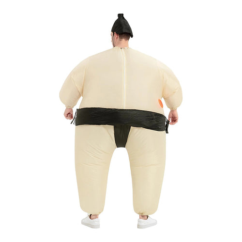 Inflatable Sumo Costume Adult Fan Operated Fancy Dress Party Suit
