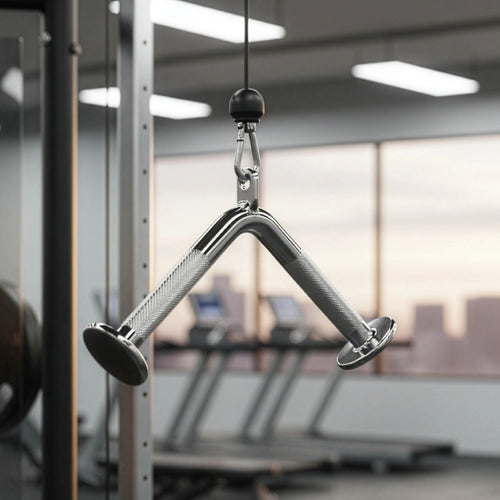 Triceps Press Push Down Bar – Cable Attachment for Arm & Strength Training