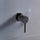 Single Round Shower Bath Mixer Tap Bathroom WATERMARK Approved - Black