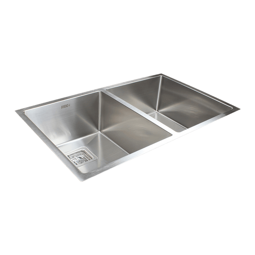 835x505mm Handmade 1.5mm Stainless Steel Sink with Square Waste