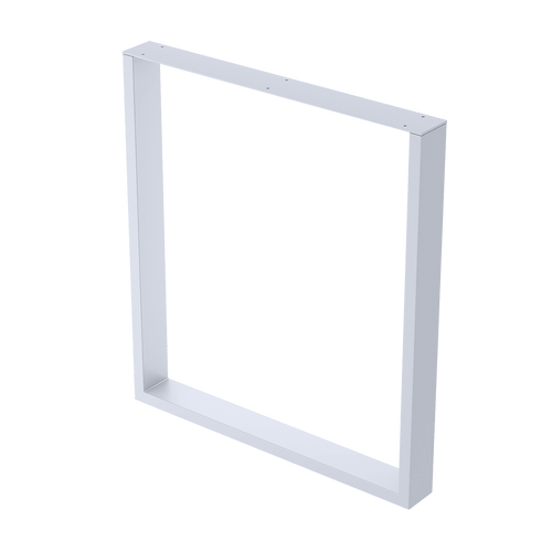 Table Bench Desk Legs Retro Industrial Design - White Square