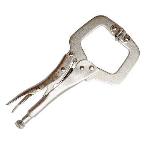 10pc Heavy Duty Steel C-Clamps 6" Mig Welding Locking Plier Vice Grip