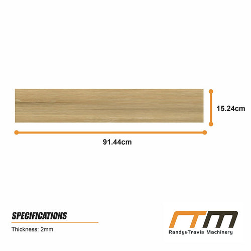 Self Adhesive Vinyl Floor Tiles Peel & Stick Flooring Natural Plain Oak 16 Pack 2.3m²