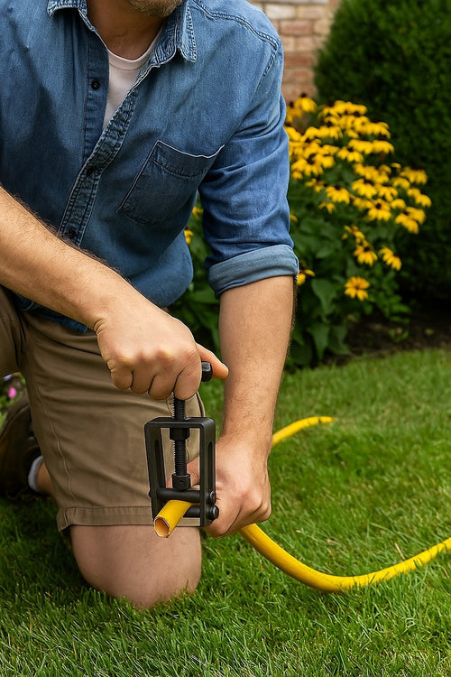 Squeeze Off Tool for 0–32mm MDPE Plastic Pipe – Water Plumbing Clamp & Stop