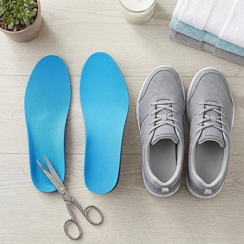 Full Length Flat Foot Support Insoles with Medium Arch Support