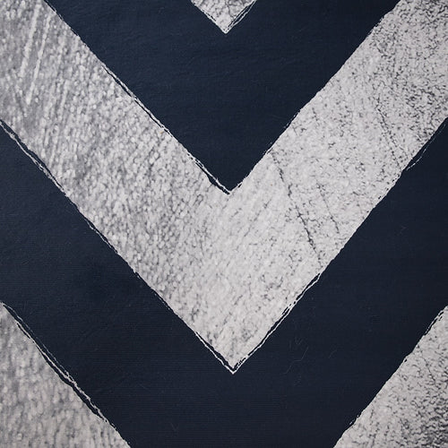 200x300cm Large Floor Blue Chevron Stripes Rug – Modern Area Carpet for Bedroom, Living Room, Lounge or Home Décor Mat