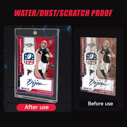 25-Pack Magnetic Card Holders – 35pt Trading Cards Protection for Sports & Collectibles