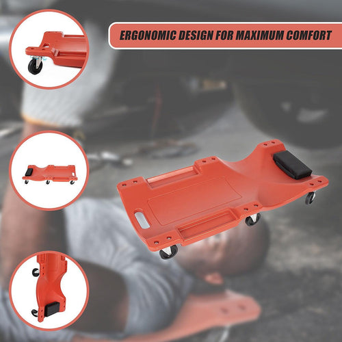92cm Professional Rolling Mechanics Car Creeper Crawler Board Under Car Tool