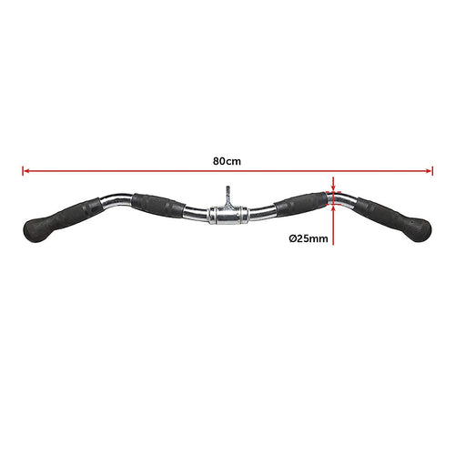 Randy & Travis Rubber-Coated Revolving Curl Row Bar Attachment