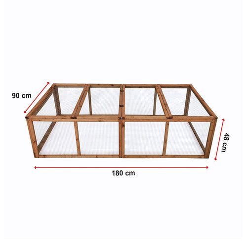 Large Chicken Coop & Run – Outdoor Rabbit Hutch, Guinea Pig Cage and Pet House