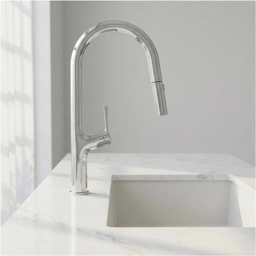 Kitchen Laundry Bathroom Basin Sink Mixer Tap – Pull Out Faucet in Chrome