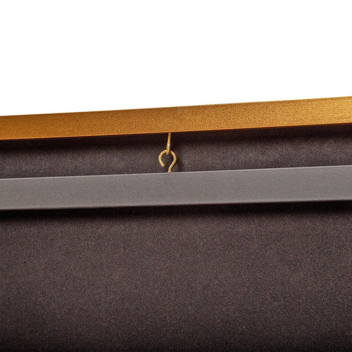 Wall Display/Case Lockable Rack 80cm Football Basketball Jersey Storage Box in Gold