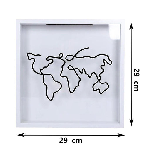 Explorer Memory Box Keepsake Picture Frame Wall Table